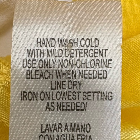 Studio I Yellow Sleeveless Daisy Print Sundress - Picture 9 of 9